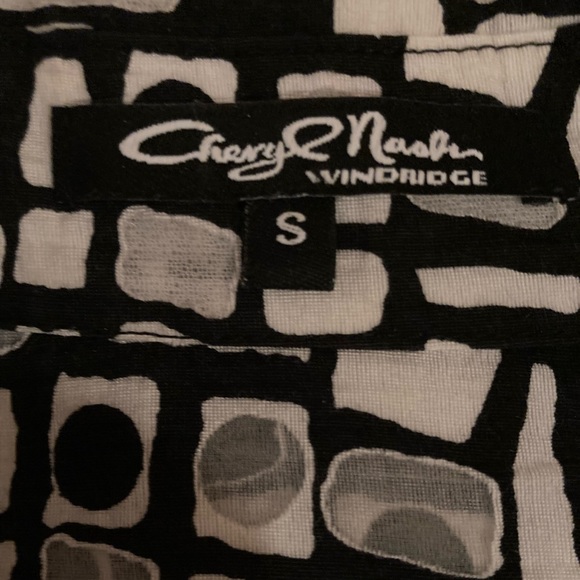 EUC Cheryl Nash Blouse, Sz S - Picture 7 of 8